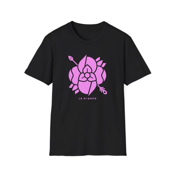 La Dispute Youth/toddler Size Pink Logo Unisex Softstyle T-Shirt